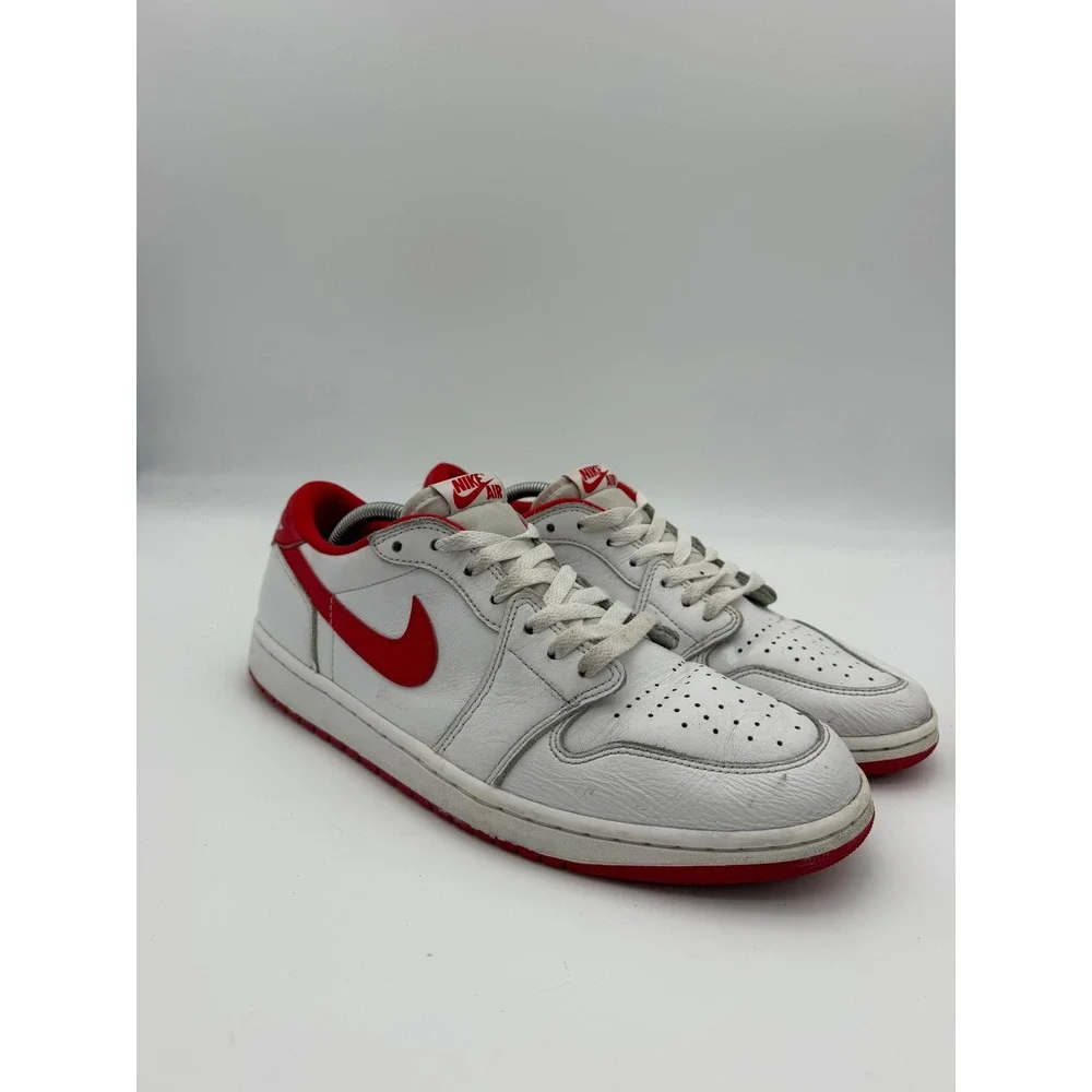 Nike Air Jordan 1 Retro Low OG Metallic Red White CZ0790-161 Mens 11.5